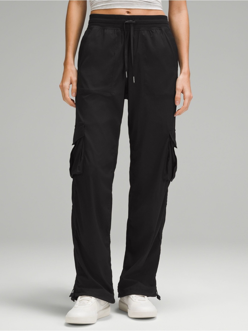 Lululemon Dance Studio Relaxed-Fit MR Cargo Pant, Black, Medium